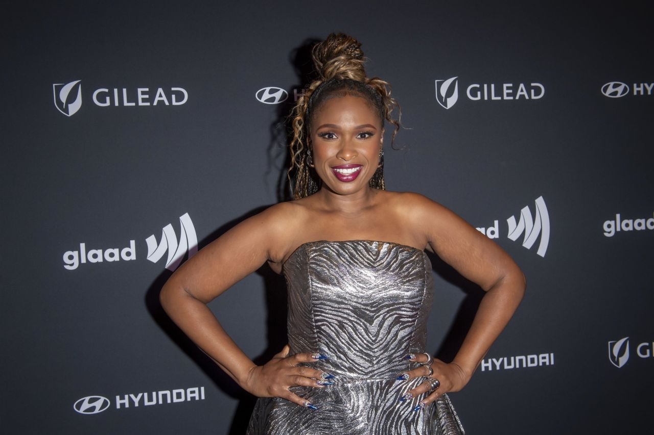 Jennifer Hudson Attends 35th Annual GLAAD Media Awards at New York05